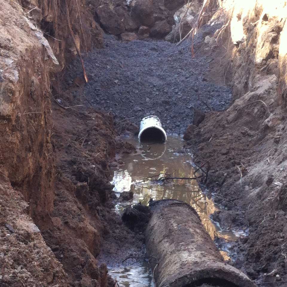 Coupe d'eau (égout) #1