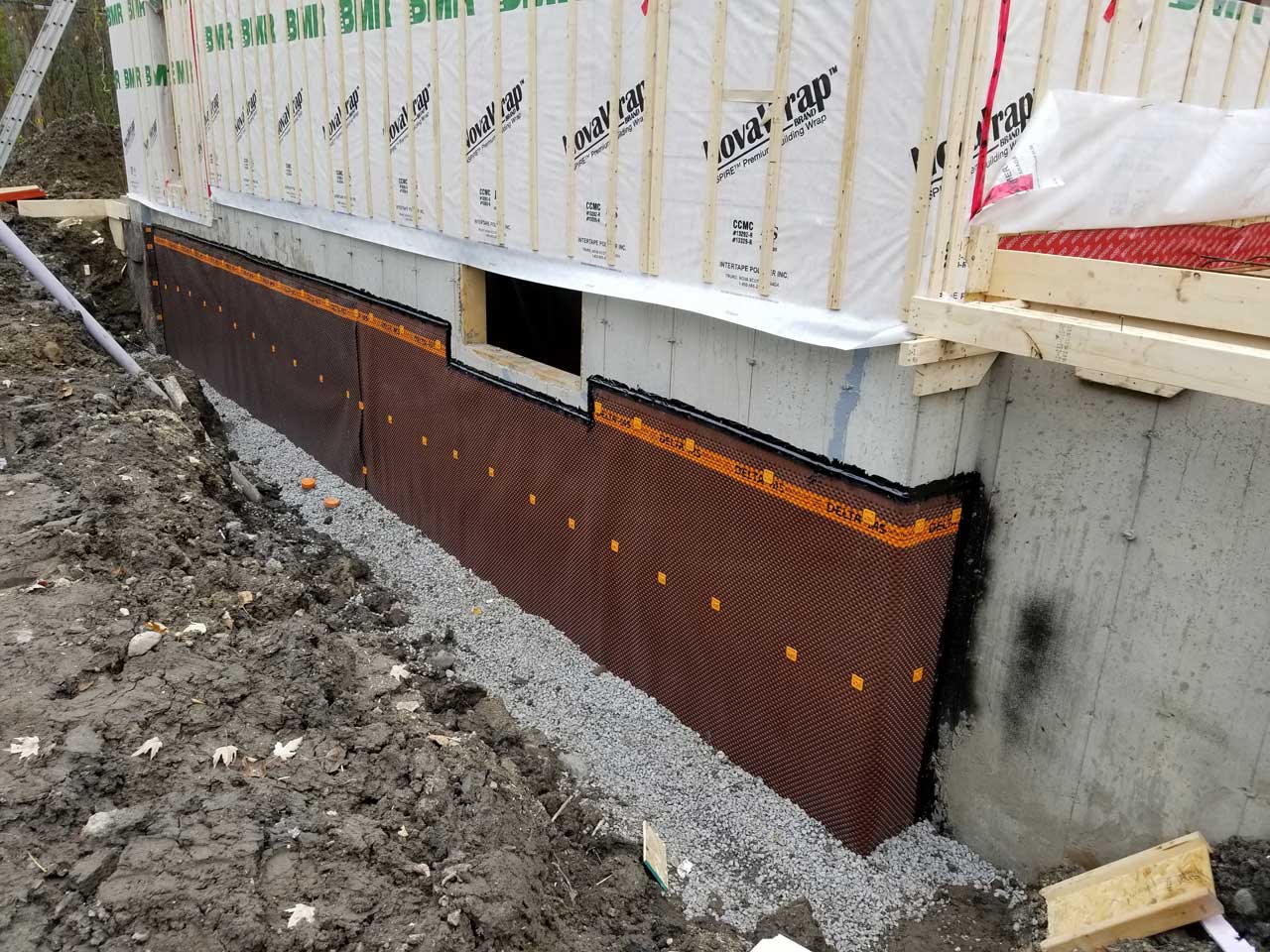 Drain français #171 Delta Aqua-Bloc Drain français #171 Delta Aqua-Bloc