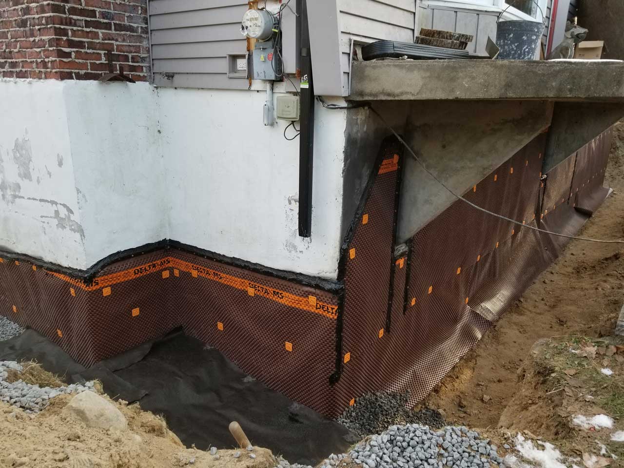 Drain français #187 Delta Aqua-Bloc Drain français #187 Delta Aqua-Bloc