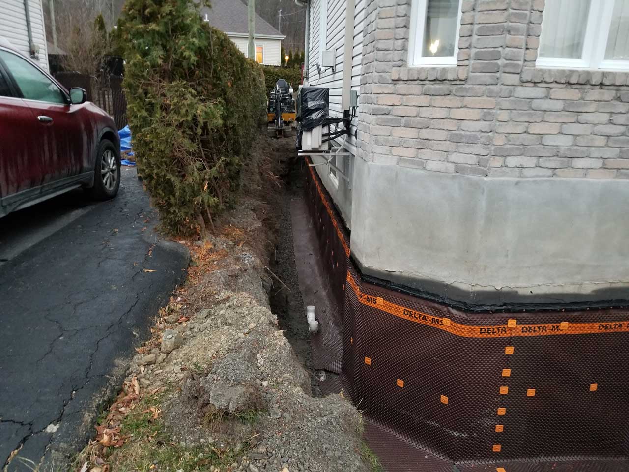 Drain français #222 Delta Aqua-Bloc Drain français #222 Delta Aqua-Bloc