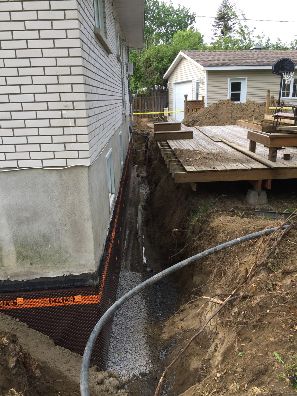 Drain français #302 Delta Aqua-Bloc Drain français #302 Delta Aqua-Bloc