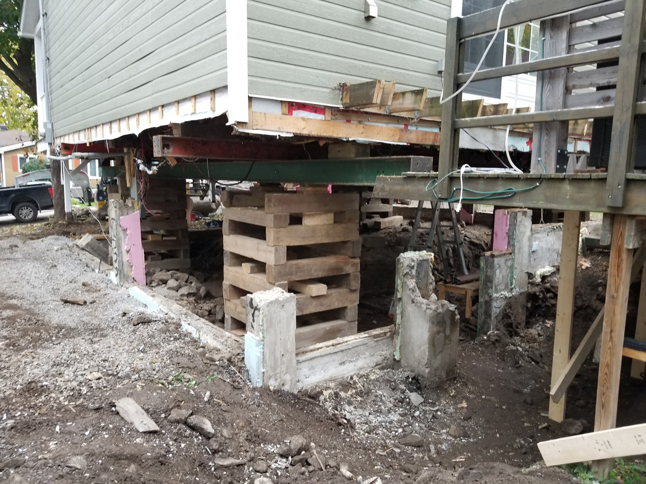 Levage de structure #13