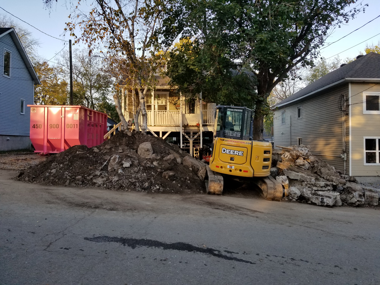 Levage de structure #14