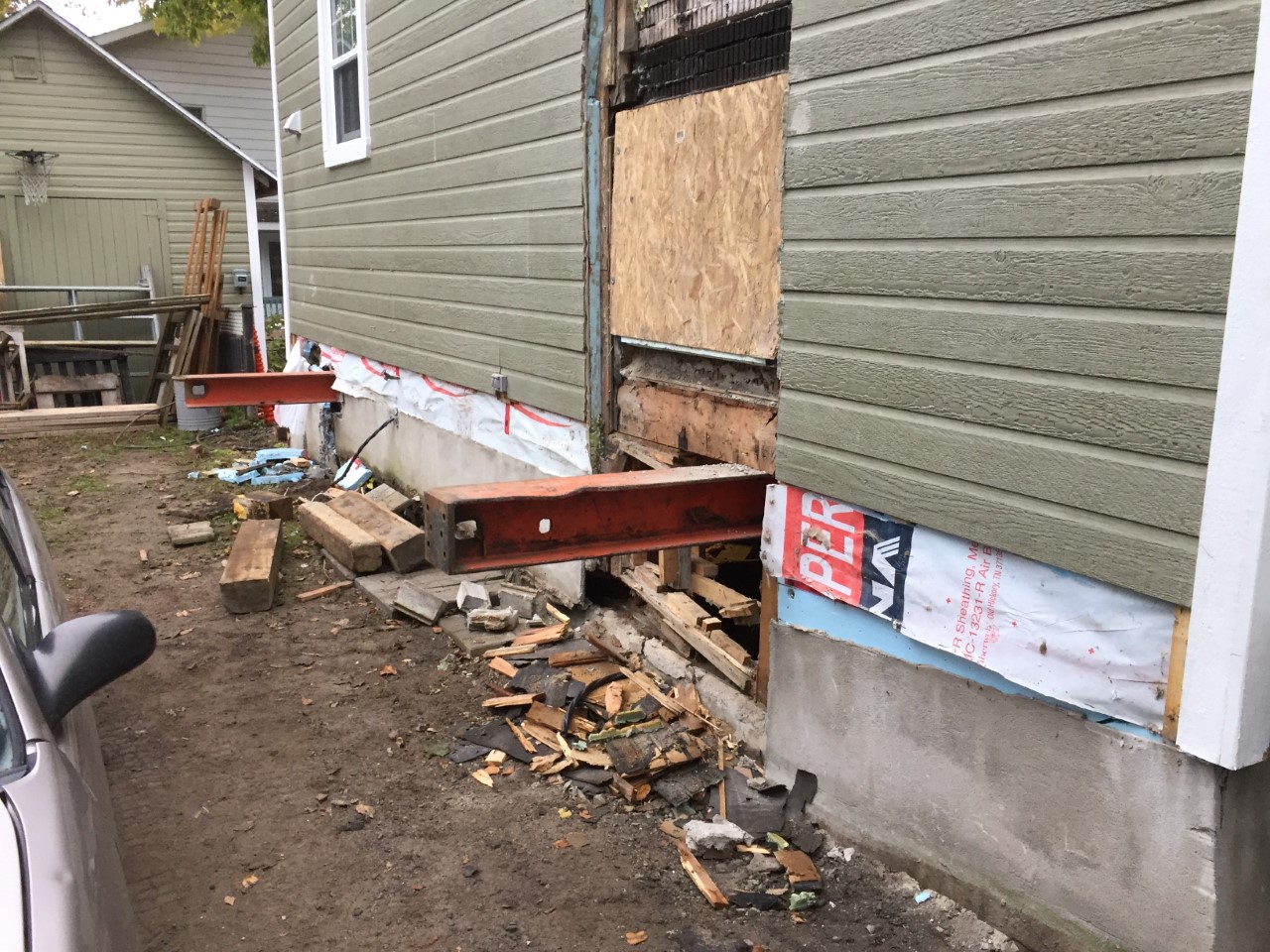 Levage de structure #7