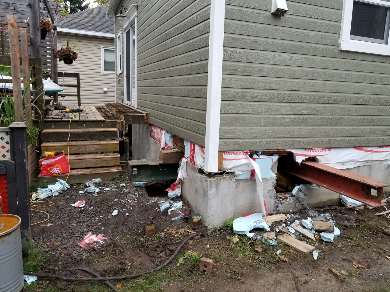 Levage de structure #8